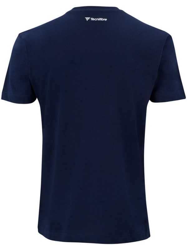 Tecnifibre majica team Cotton Tee Marine