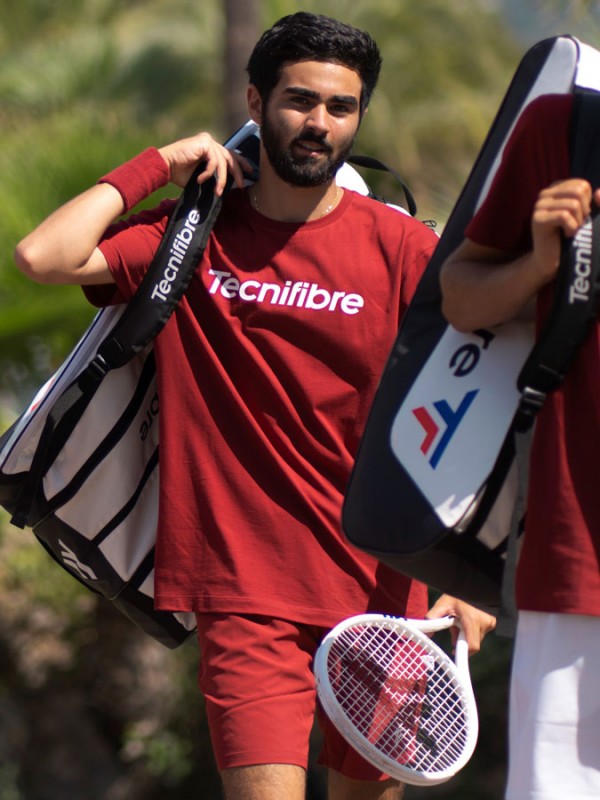 Tecnifibre moške stretch team hlačke Cardinal